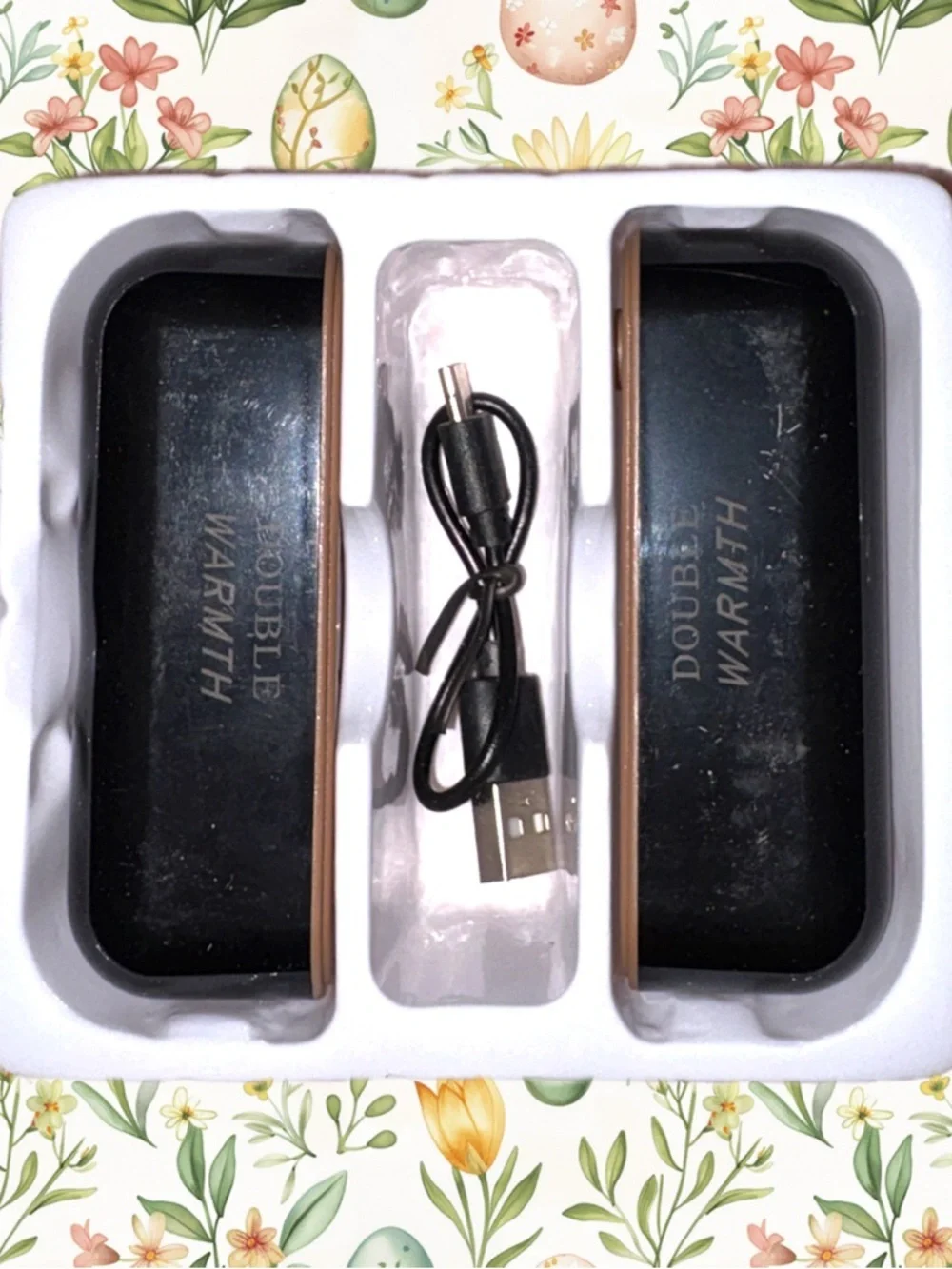 Beautiful Things USB Hand Warmers - Black and Brown